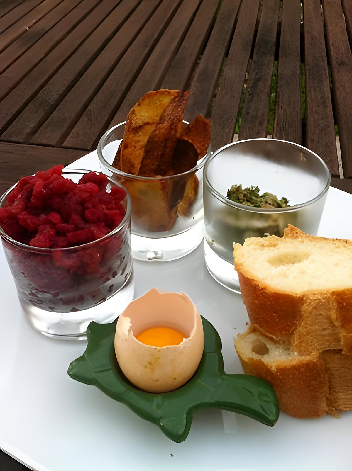 recette Le tartare de boeuf