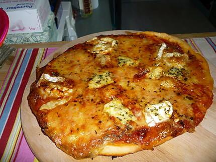 recette PIzza aux fromages