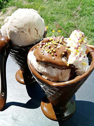 recette Glace à la banane " une recette d'aprés notre amour de cuisine "