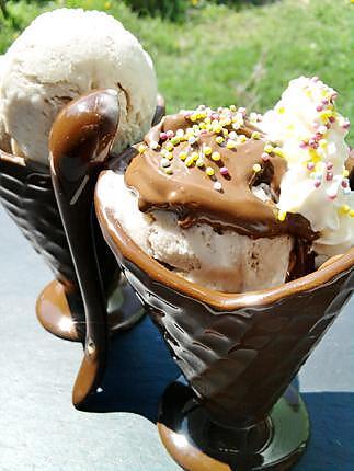 recette Glace à la banane " une recette d'aprés notre amour de cuisine "