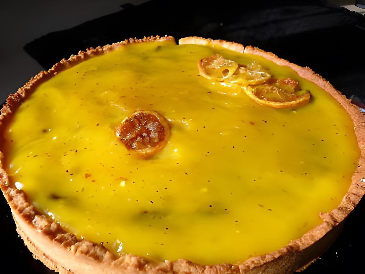 recette Tarte citron-chocolat