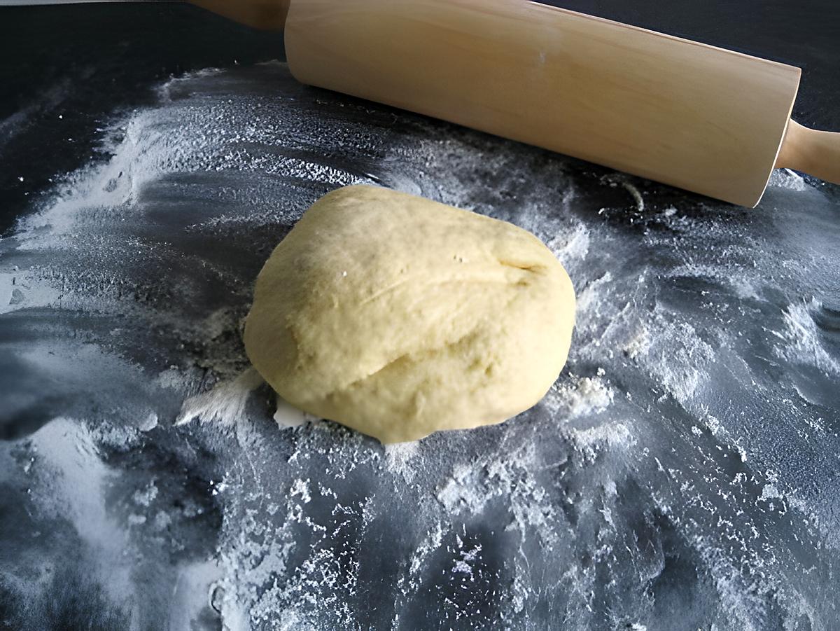 recette Pâte levée pour tartes (recette de base)