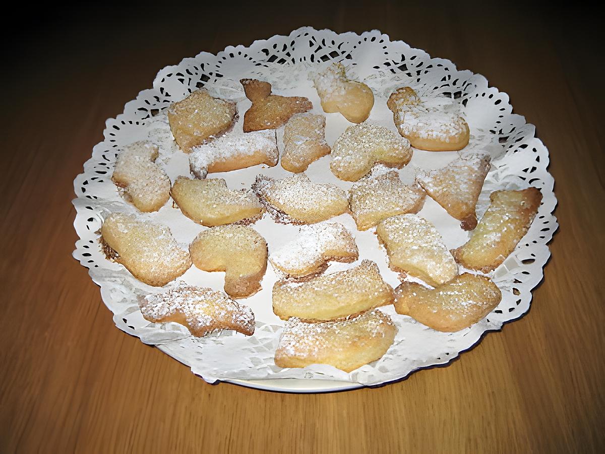 recette Biscuits à la vanille