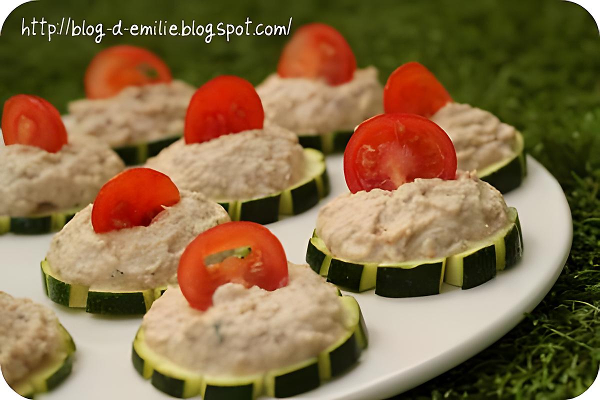 recette Toasts rillettes de thon