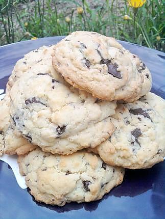 recette Cookies américain "recette d'aprés sophie 21"