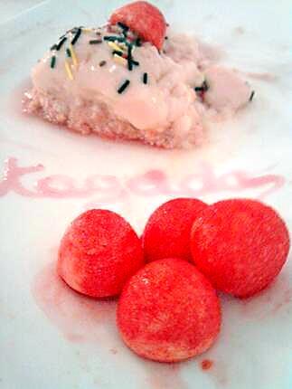 recette Flan au fraise Tagada ®