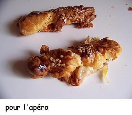 recette Jambon et fromage en croûte  de SISIRENA