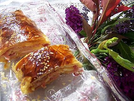 recette Jambon et fromage en croûte  de SISIRENA