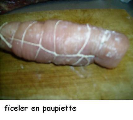 recette Roulades de poulet au jambon cru et au Boursin. de Sophie 21