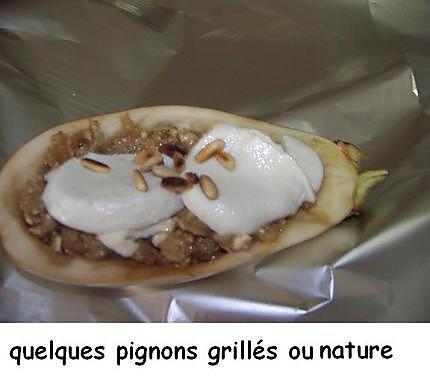 recette Aubergines blanches en papillote