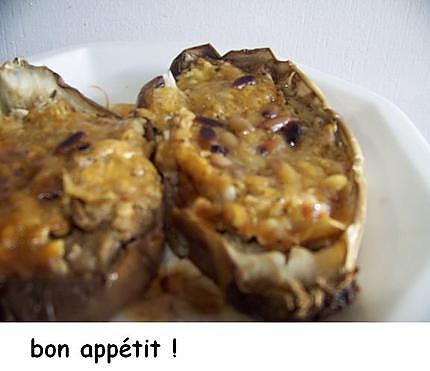 recette Aubergines blanches en papillote