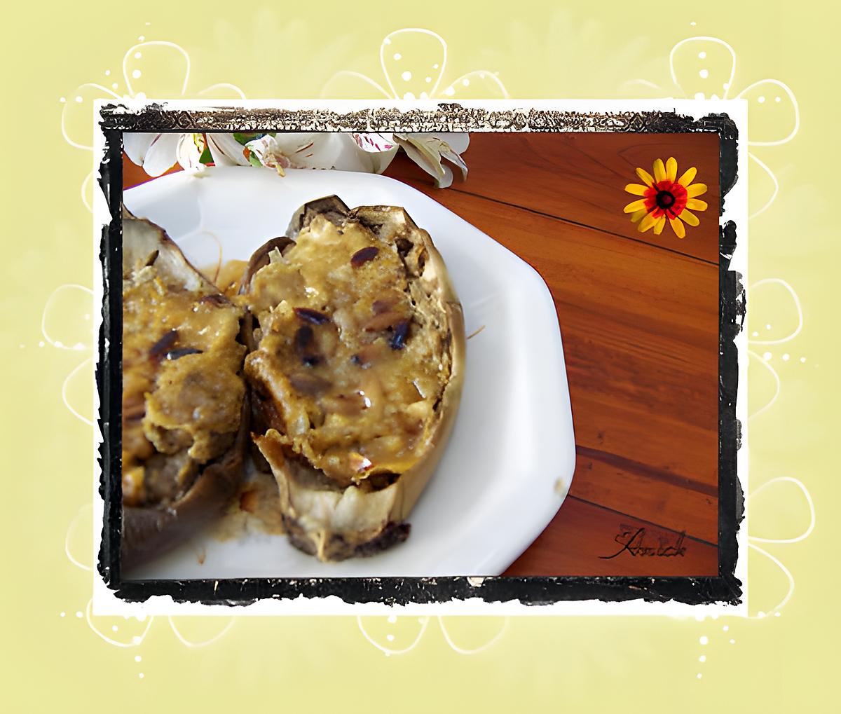 recette Aubergines blanches en papillote