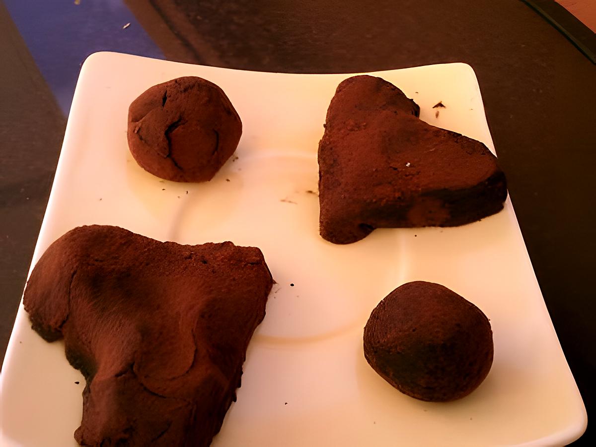 recette Truffes au chocolat