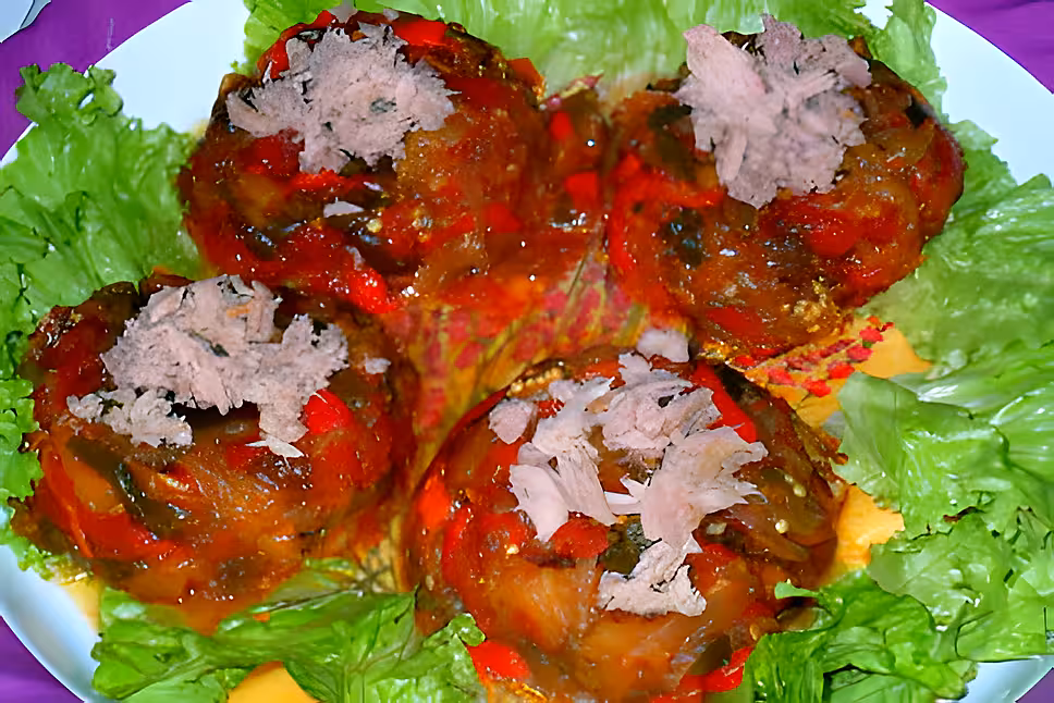 recette FELFEL°°°salade°°°de°°°poivron°°°