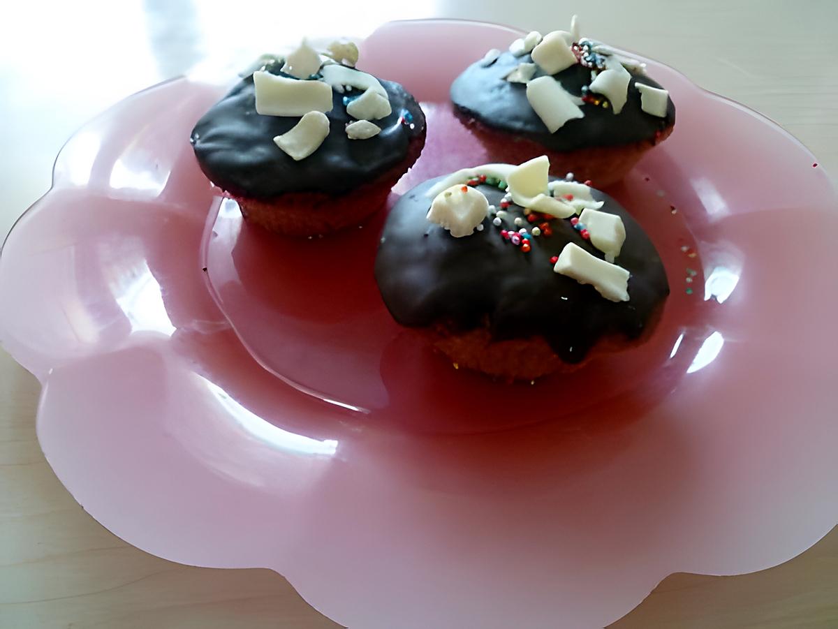 recette Cupcakes au chocolat noir