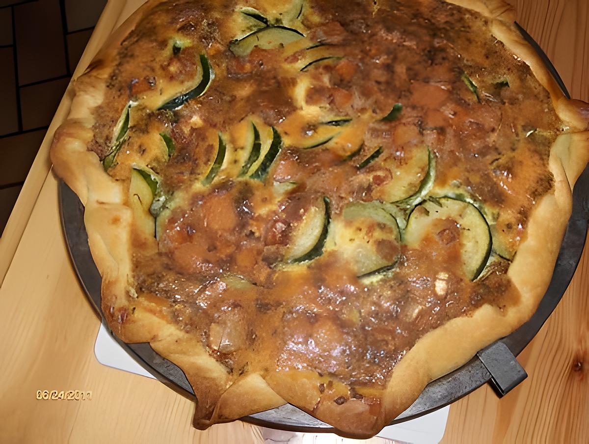 recette Tartiflette de courgettes