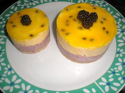 recette Bavarois Murs,Mangue miroire passion