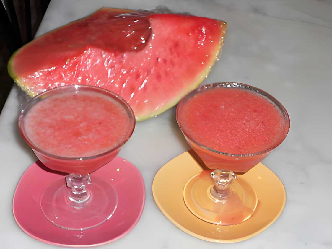 Recette de JUS°°°DE°°°PASTÈQUE°°°(cherbett'delaa)