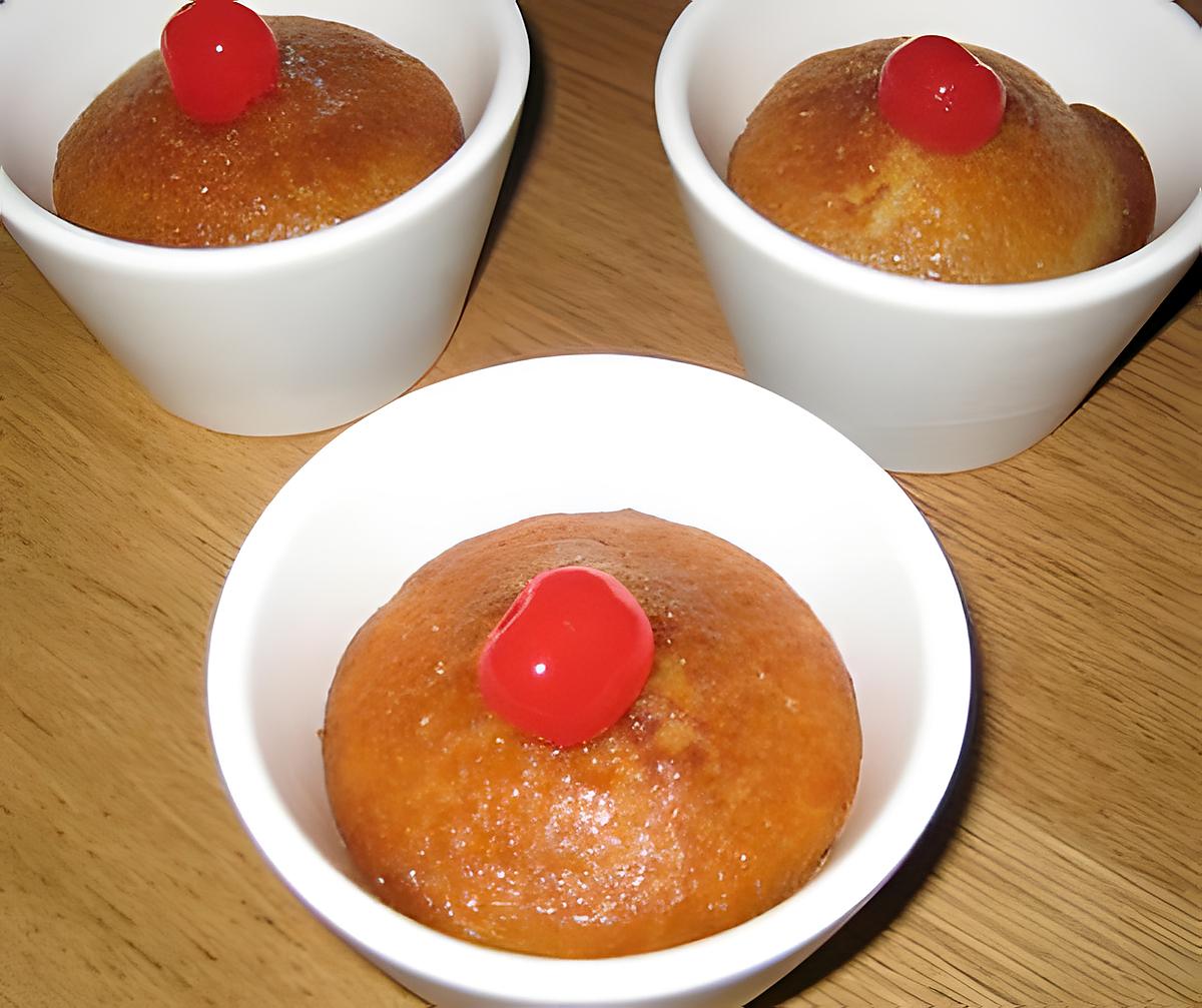 recette Baba au Rhum et raisin rapide et facile, un délice ;)