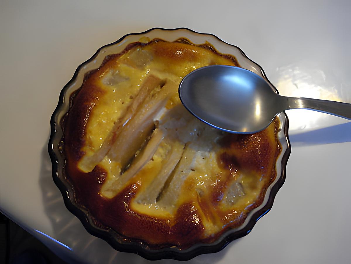 recette FLAN AUX POIRES