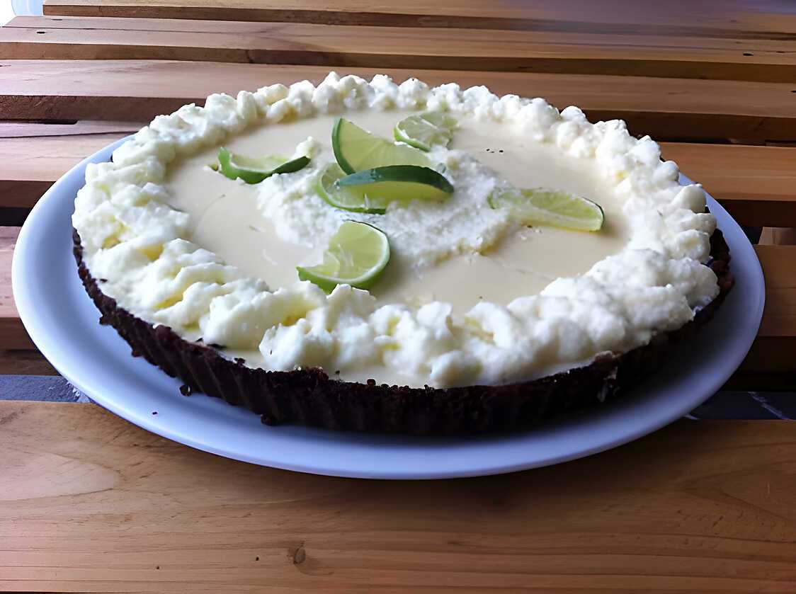 Key Lime Pie (Tarte aux citrons verts des Keys, Floride)