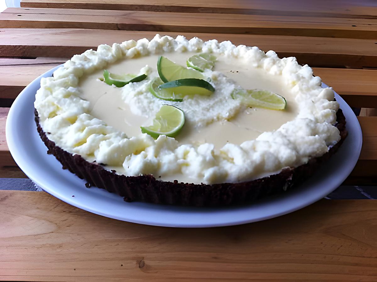 recette Key Lime Pie (Tarte aux citrons verts des Keys, Floride)