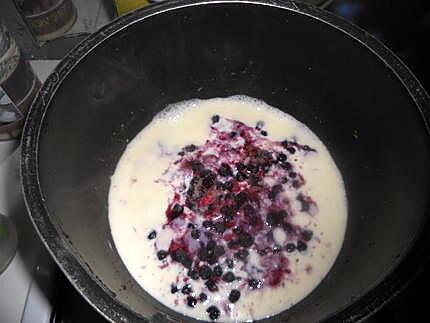 recette panna cotta myrtille sauvage