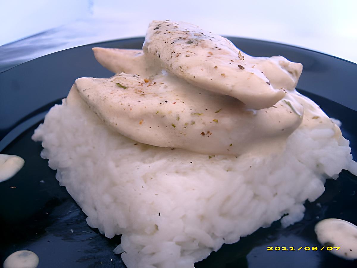 recette aiguillettes de poulet à l'estragon