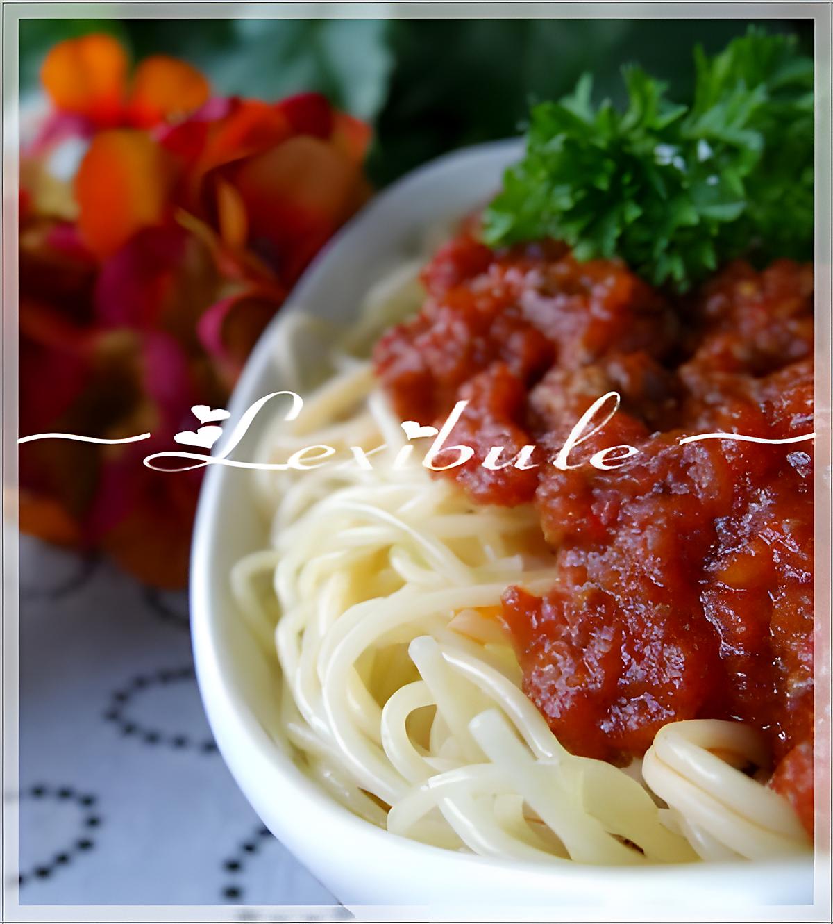 recette Sauce à spaghetti Mamma Mia!