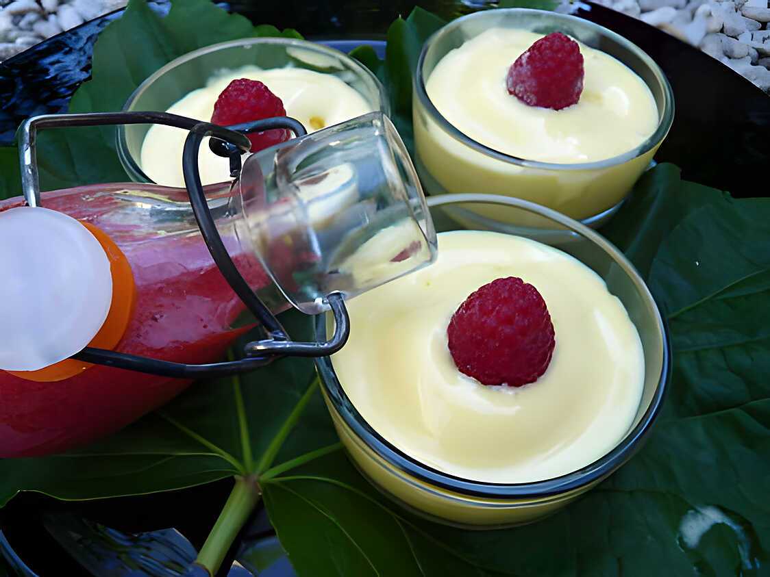 Recette de Glace onctueuse au chocolat blanc