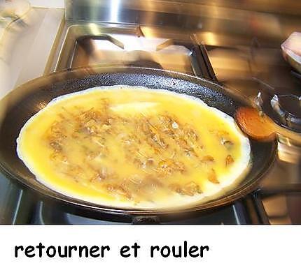 recette Omelette aux girolles