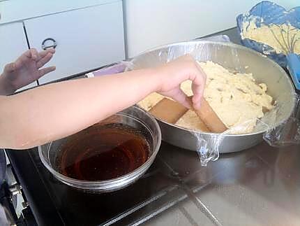 recette Gateau au petit Lu à la créme au beurre et café