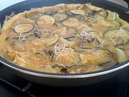 recette Tortilla aux courgettes