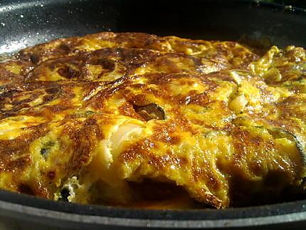 recette Tortilla aux courgettes