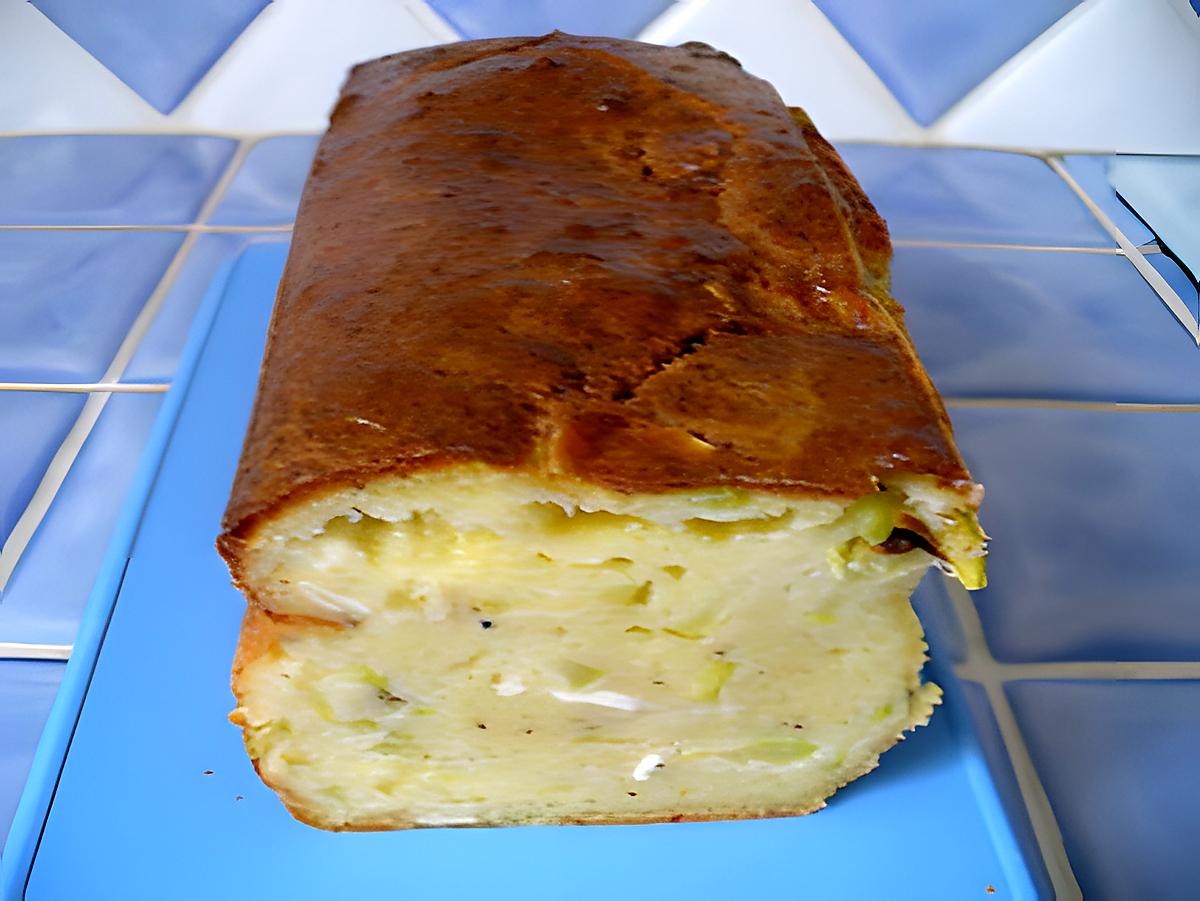 recette cake aux trois fromages et courgettes