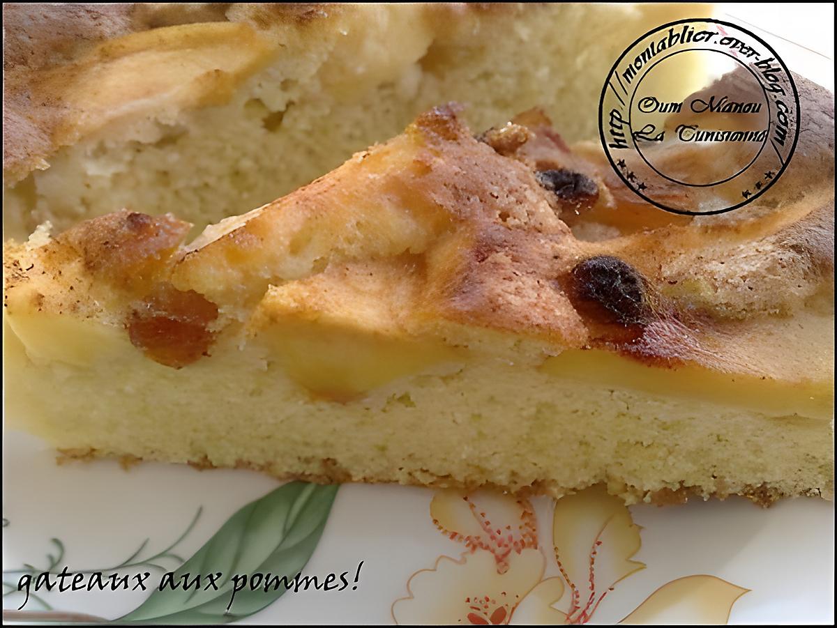 recette gateaux yaourt aux pommes: