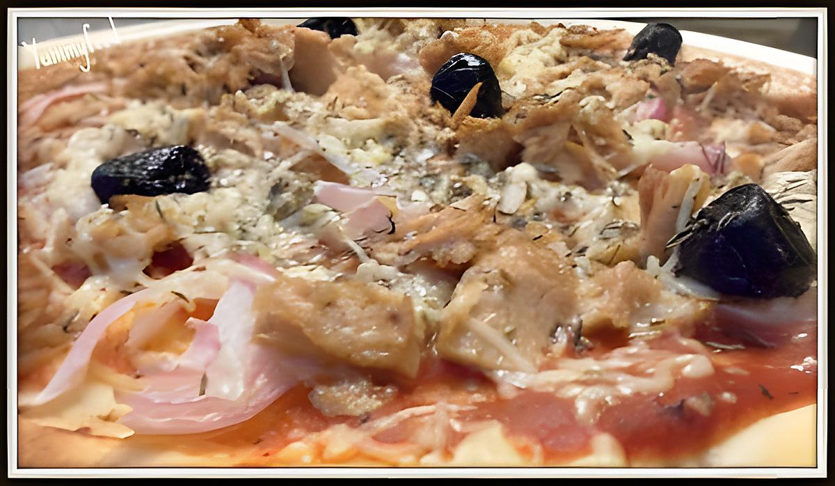 recette Pizza au thon