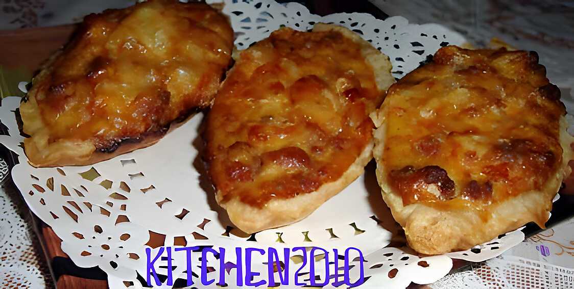 Barquettes a la viande hachèe