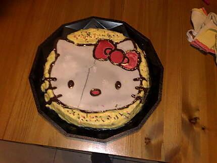 recette Hello Kitty avec la méthode windows color