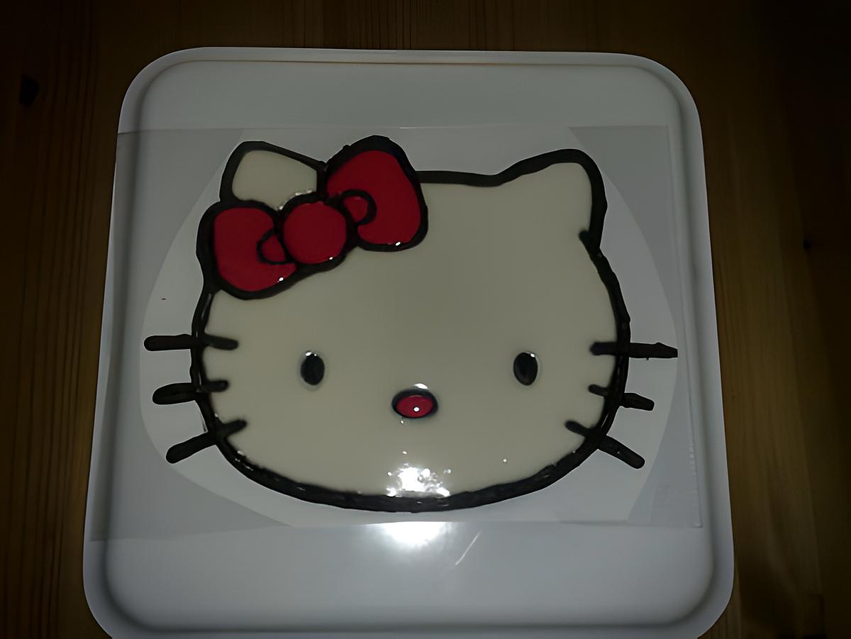 recette Hello Kitty avec la méthode windows color