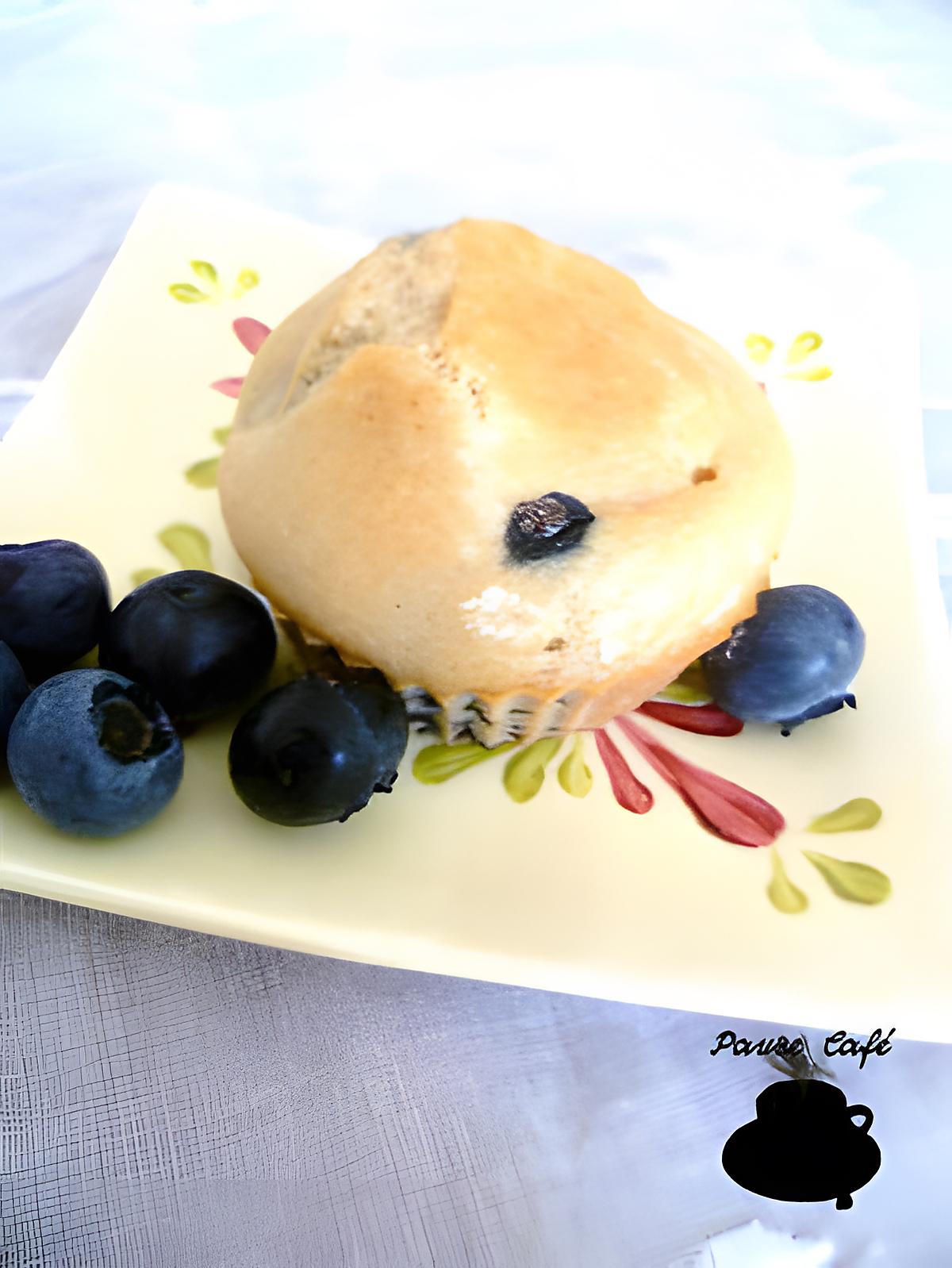 recette Blueberry muffins