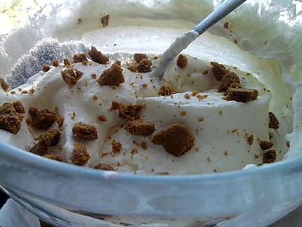 recette Glace à l'italienne au citron et croquant de speculos