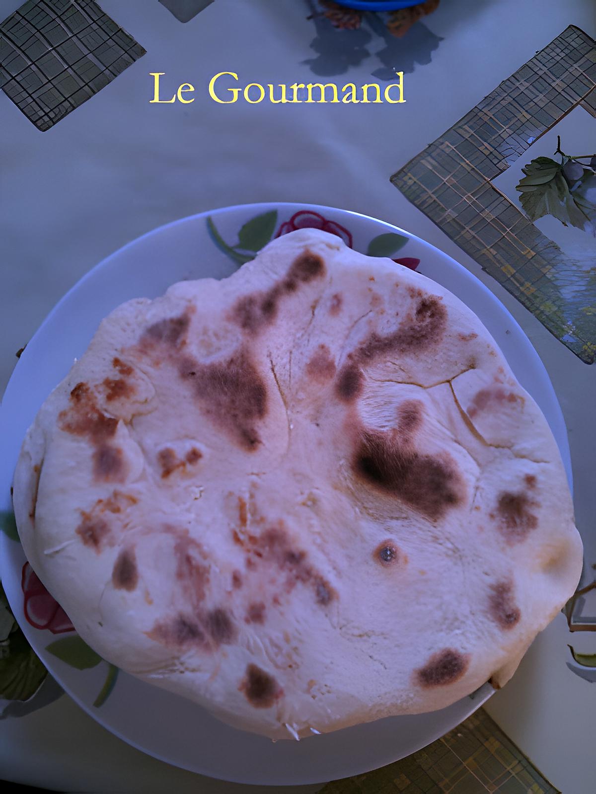 recette Naans au fromage