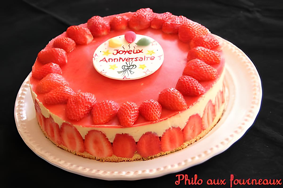 recette Fraisier