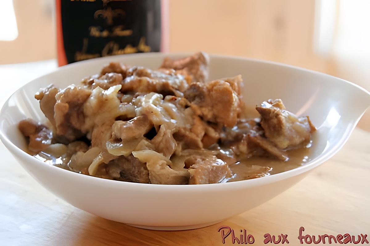 recette Sauté de porc au cidre