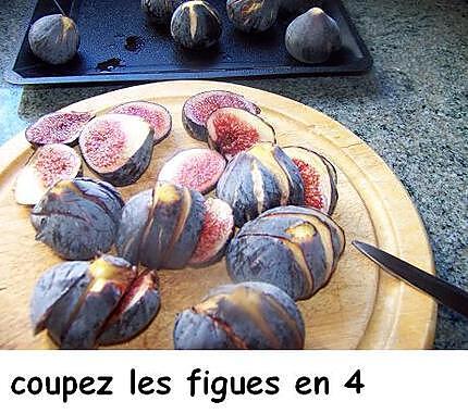 recette Croustillant de figues et amandes