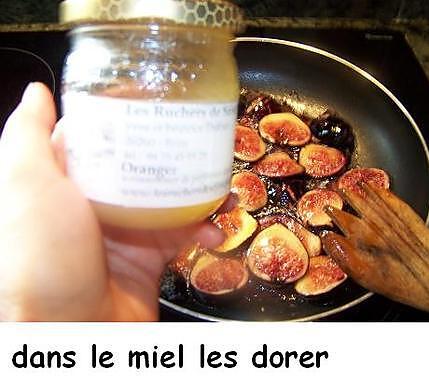 recette Croustillant de figues et amandes