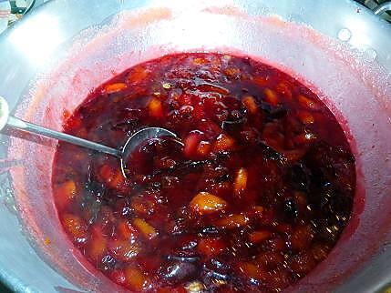 recette Confiture de prunes et nectarines jaunes aux épices