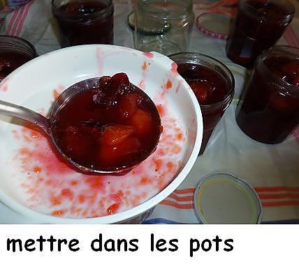 recette Confiture de prunes et nectarines jaunes aux épices