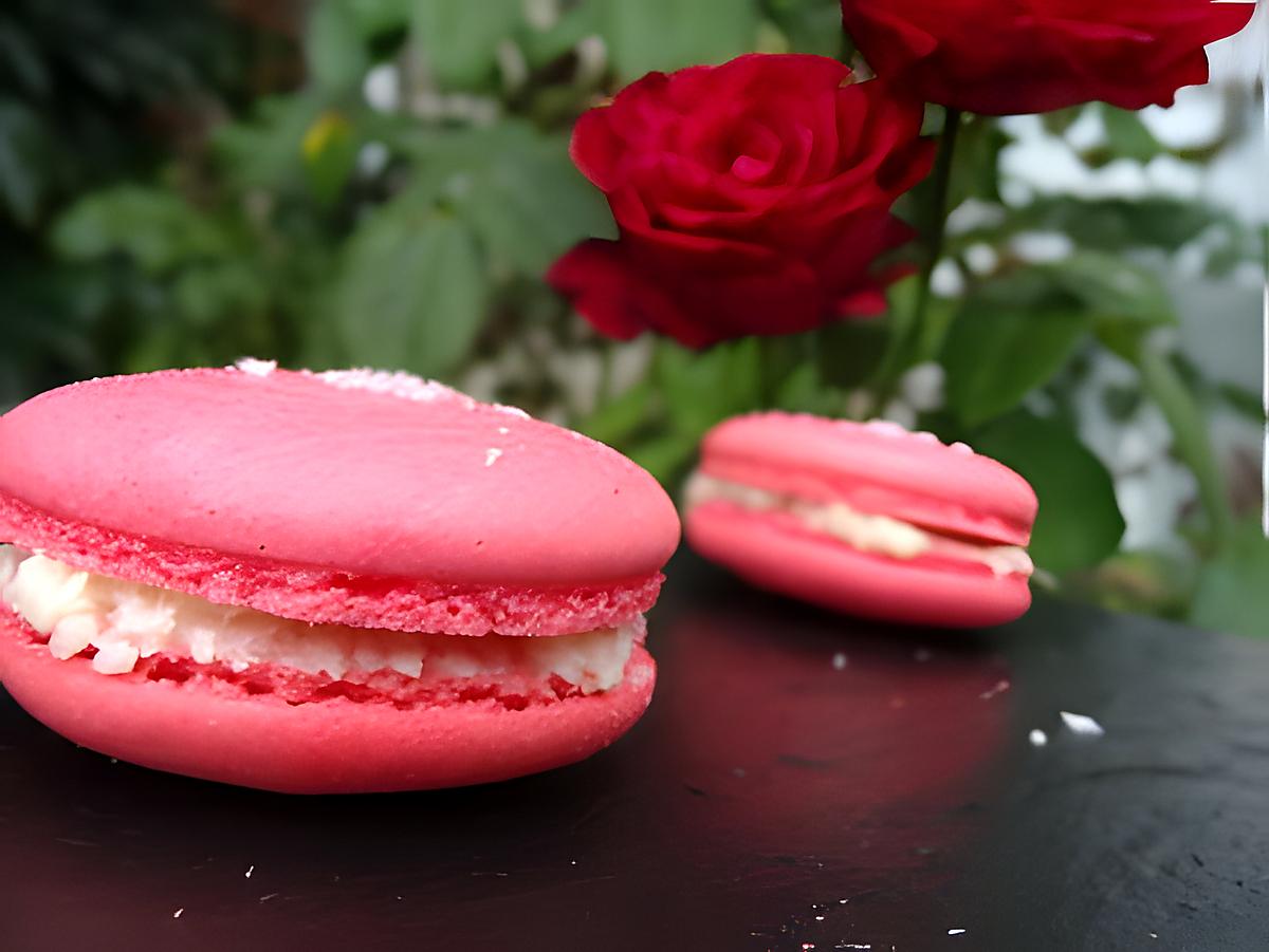 recette Macarons à la noix de coco